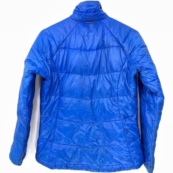 Columbia Women's XS Down Feather Jacket Omni Heat Interchange Turbodown Blue - Picture 11 of 11